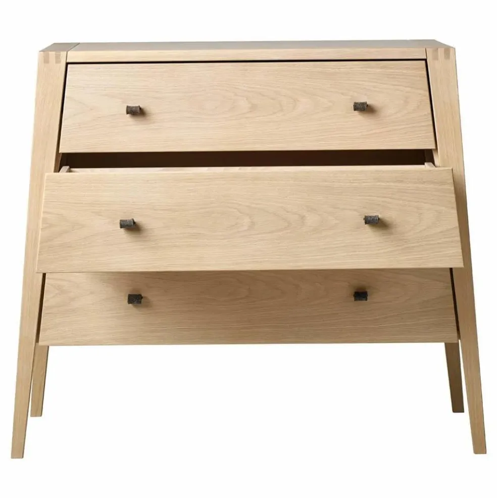 Commode 3 tiroirs Linea | Chêne