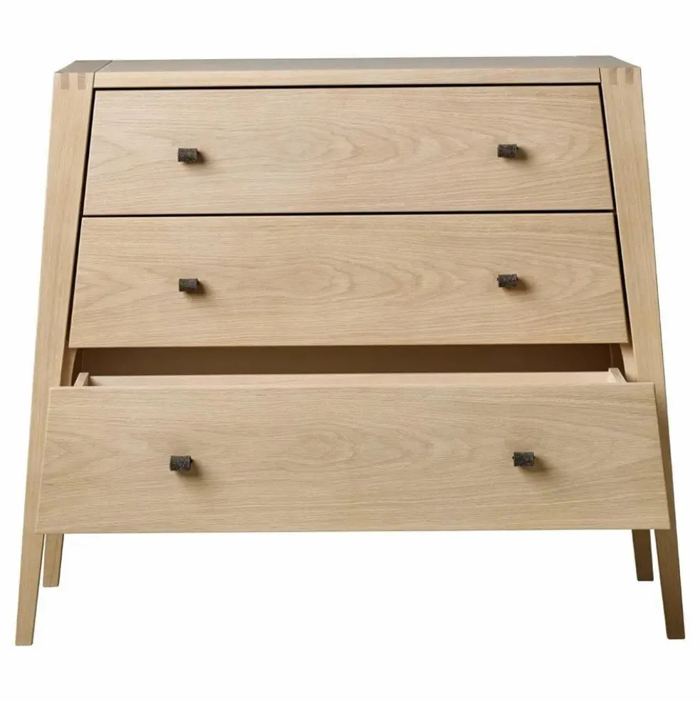 Commode 3 tiroirs Linea | Chêne