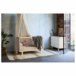Commode 3 tiroirs Merlin base Sparrow Bouleau | Bouleau