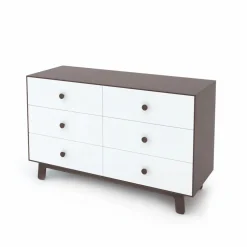 Commode 6 tiroirs Merlin base Sparrow | Blanc