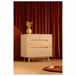 Commode 4 tiroirs Pure | Chêne