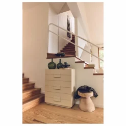 Commode 4 tiroirs Spacious | Crème