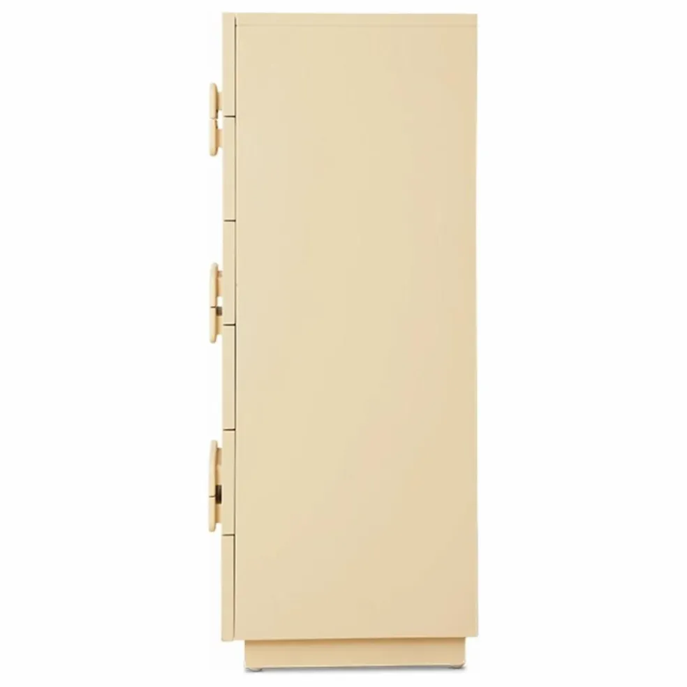 Commode 4 tiroirs Spacious | Crème