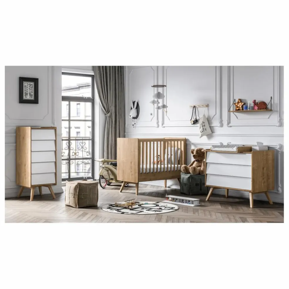 Commode Vintage | Blanc