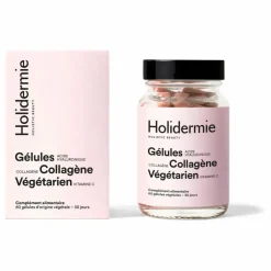 Complément alimentaire végétarien au collagène - 60 géllules