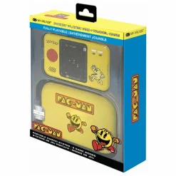 Console de jeux avec son étui Pac-Man
