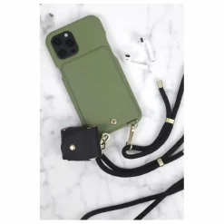 Coque Airpod 1 & 2 Joe en cuir | Noir