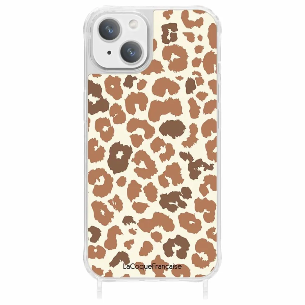 Coque Iphone Imprimé Léopard | Marron