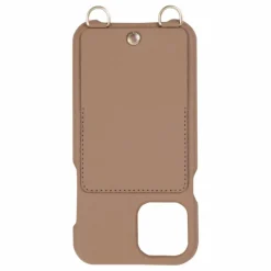 Coque Iphone Lou en cuir | Camel