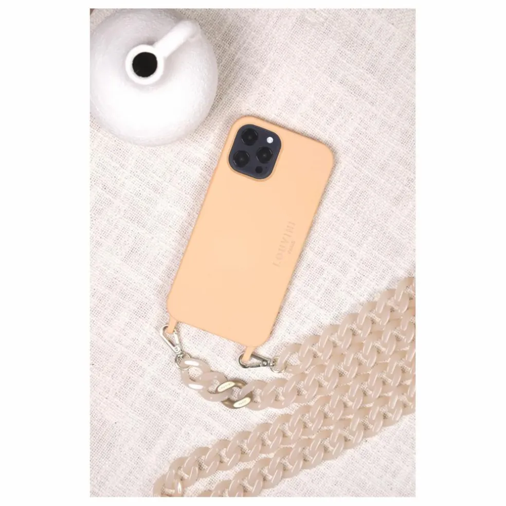 Coque Milo en plastique recyclable avec Magsafe | Rose pêche