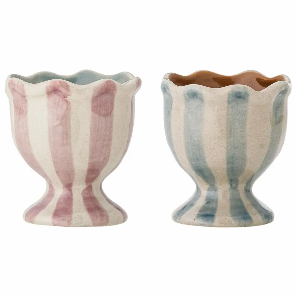 Coquetiers en grès Willa - Set de 2