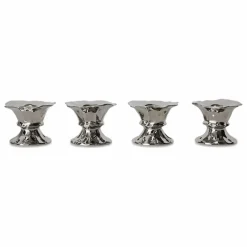 Coquetiers New classics - Set de 4 | Argenté