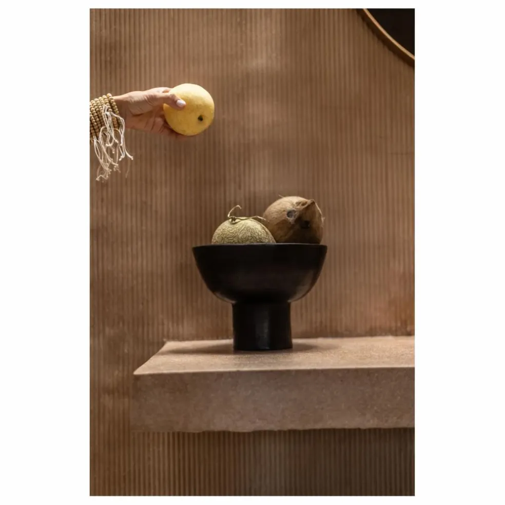 Corbeille à fruits en terracotta | Marron