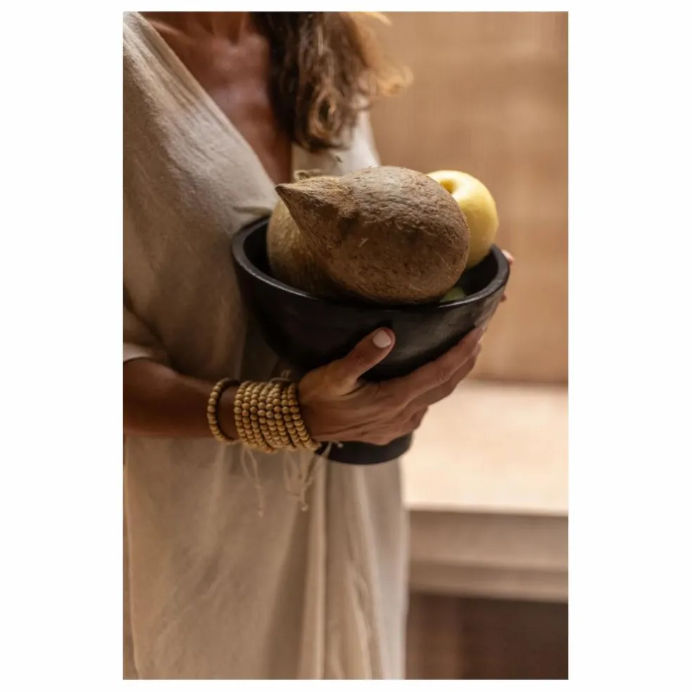 Corbeille à fruits en terracotta | Marron