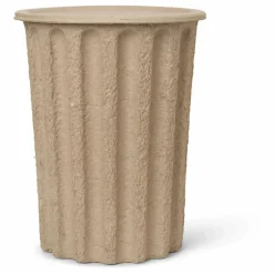 Corbeille en papier | Beige