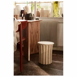 Corbeille en papier | Beige