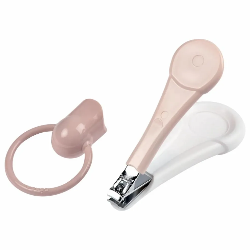 Coupe ongles pour bébé | Rose pâle
