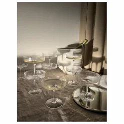 Coupes à champagne Ripple - Set de 2