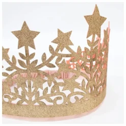 Couronne étoilée à paillettes