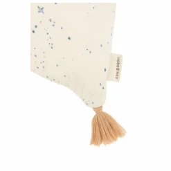 Coussin à pompons Wabi Sabi Milky Way | Bleu