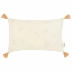 Coussin à pompons Wabi Sabi Hoshi Birds | Crème
