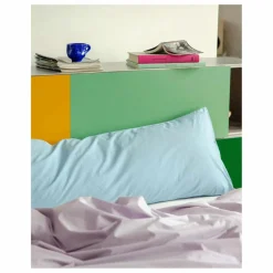 Coussin Bedmate en percale organique - Sky Blue | Bleu ciel