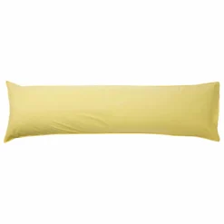 Coussin Bedmate en percale organique - Butter Yellow | Jaune