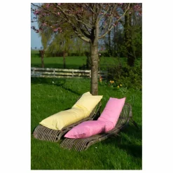 Coussin Bedmate en percale organique - Butter Yellow | Jaune