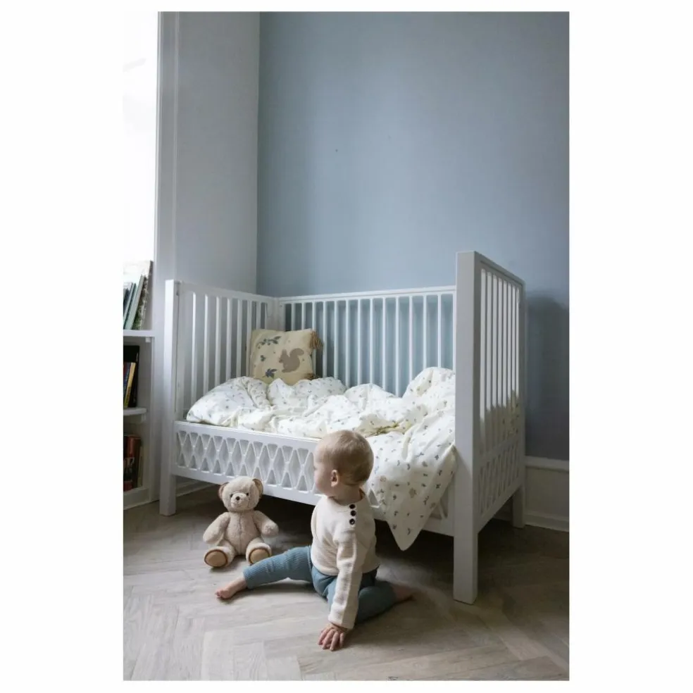 Coussin brodé Blueberries