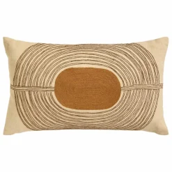 Coussin brodé Mirage | Havane