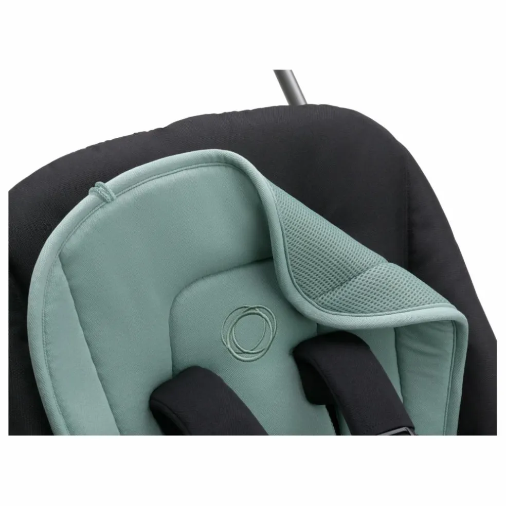 Coussin confort réversible pour poussette | Vert sapin