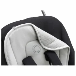 Coussin confort réversible pour poussette | Gris clair