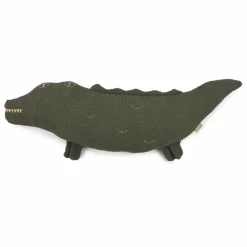 Coussin Crocodile | Vert