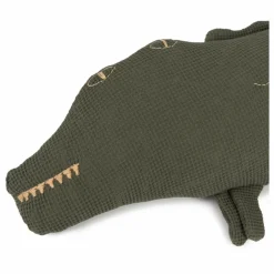 Coussin Crocodile | Vert
