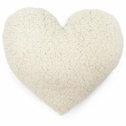 Coussin Cœur | Ecru
