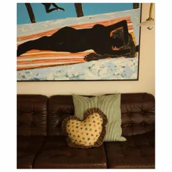 Coussin cœur Noa Star | Multicolore