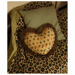 Coussin cœur Noa Star | Multicolore