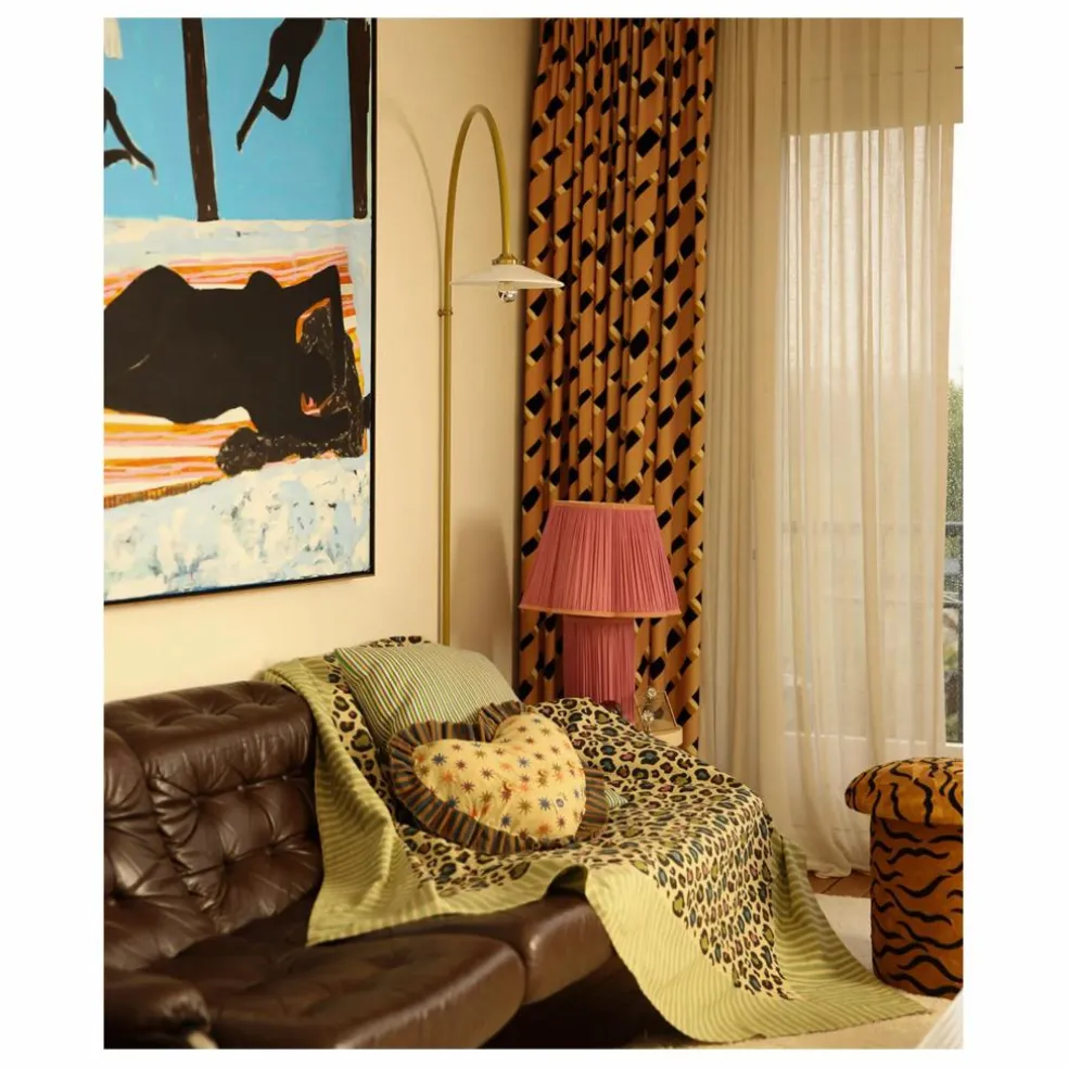 Coussin cœur Noa Star | Multicolore