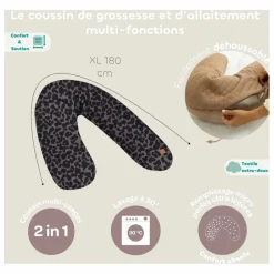 Coussin d'allaitement Big Flopsy | Léopard