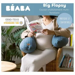 Coussin d'allaitement Big Flopsy | Gris