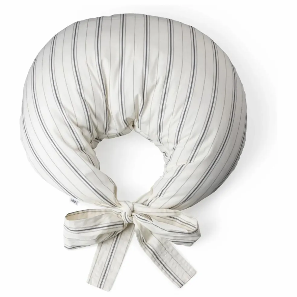 Coussin d'allaitement Cream Stripe | Beige