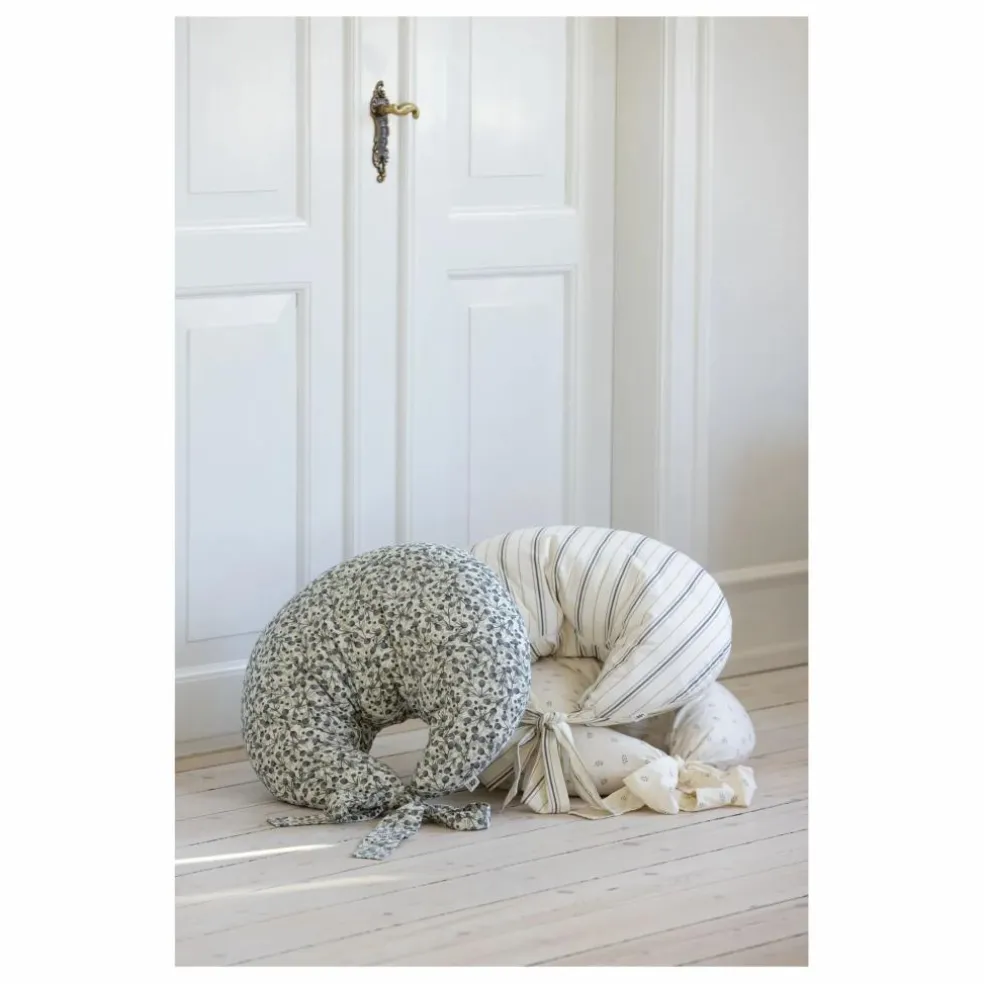 Coussin d'allaitement Cream Stripe | Beige