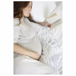 Coussin d'allaitement Feuillage | Bleu marine