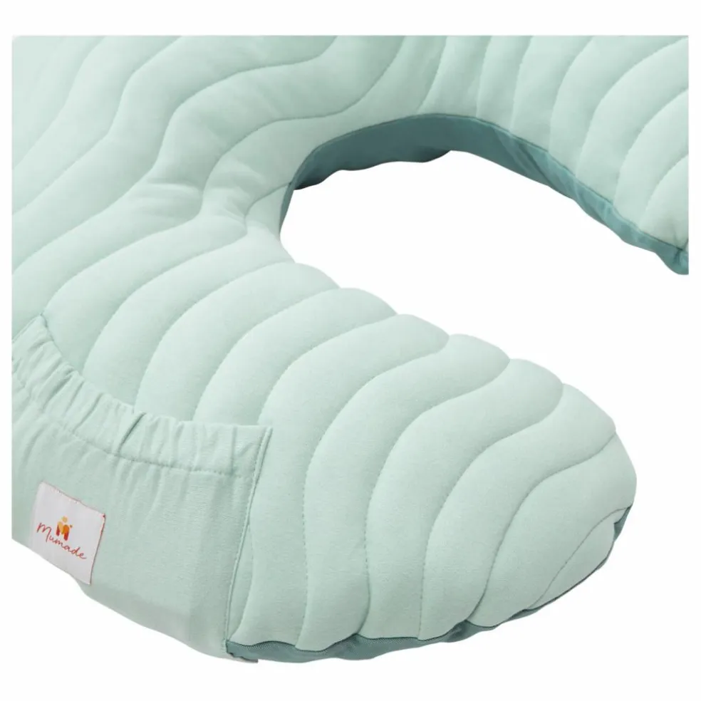Coussin d'allaitement gonflable | Bleu céladon