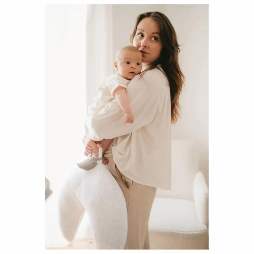 Coussin d'allaitement nomade | Blanc