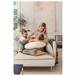 Coussin d'allaitement Sophora Leaves | Blanc