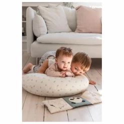 Coussin d'allaitement Sophora Leaves | Blanc