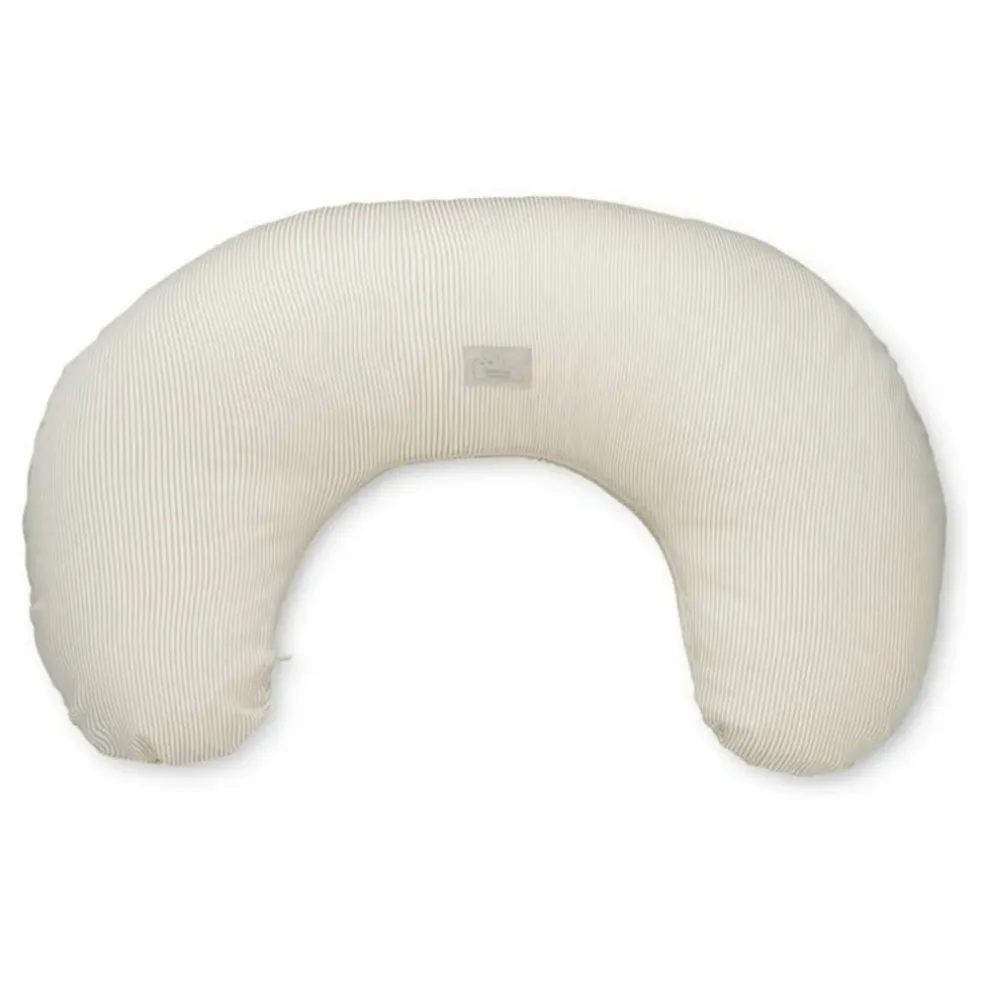 Coussin d'allaitement Stripes | Camel