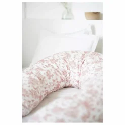 Coussin d'allaitement Toile de Jouy | Rose pêche