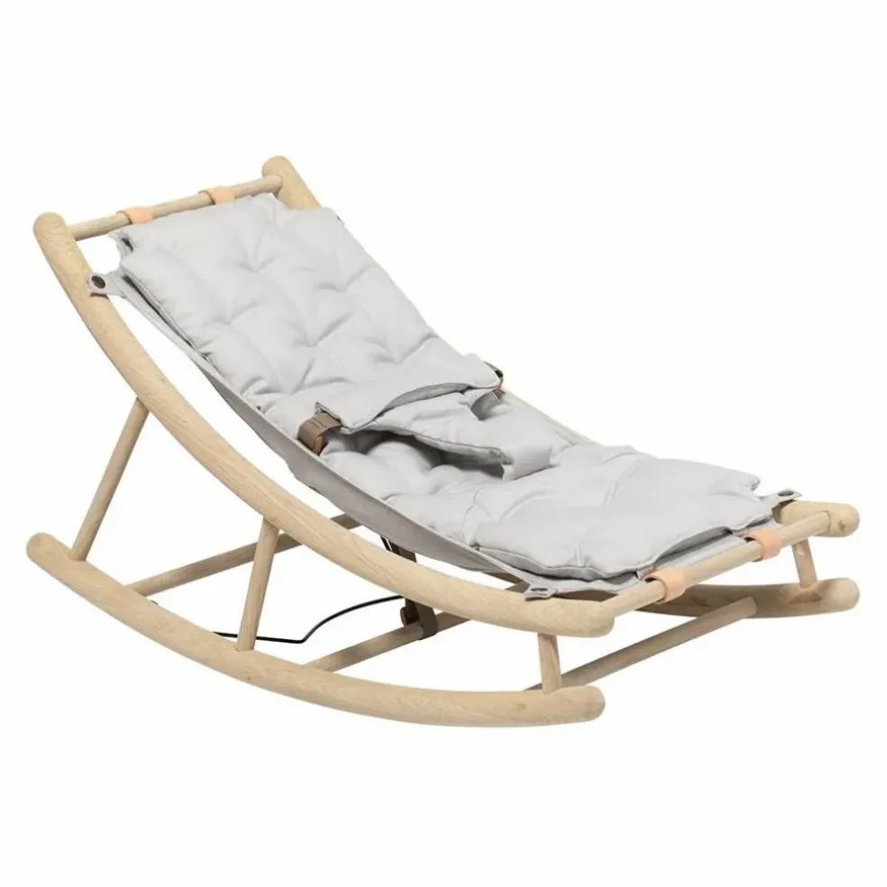 Coussin d'assise bébé pour transat | Gris
